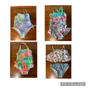 Girl’s Swimming Suit Bundle